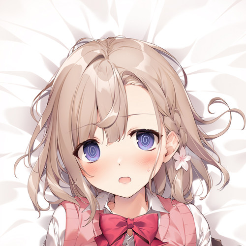 karory 清水優衣ちゃん 二次元动漫等身抱枕套定制长条抱枕