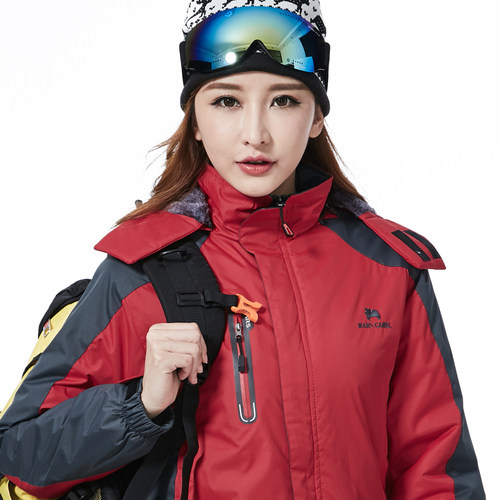 防寒保暖冲锋衣冬季加绒滑雪服
