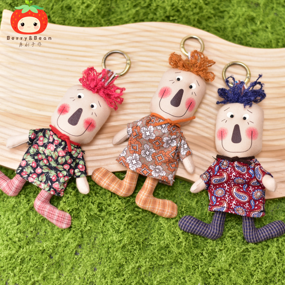 Berry&Bean原创包包挂件男孩joey创意公仔玩偶书包背包挂饰小礼物