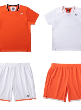 26年JP版YONEX尤尼克斯男款羽毛球网球服短袖10753 短裤15257 VC