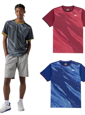 26年JP版YONEX尤尼克斯男款羽毛球网球服 短袖10739短裤15254