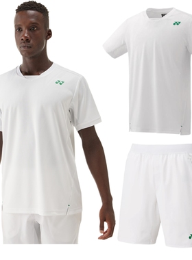 现货JP版尤尼克斯yy2025年温网 网球大赛服限定款男10625Y 15197Y