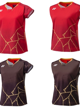 现货jp版25年yonex尤尼克斯羽毛球服日本队大赛服 女20962 20963Y