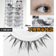 仙子毛漫画睫毛小恶魔整条上M108一片式 萌乱M78 cos假睫毛泰式 女