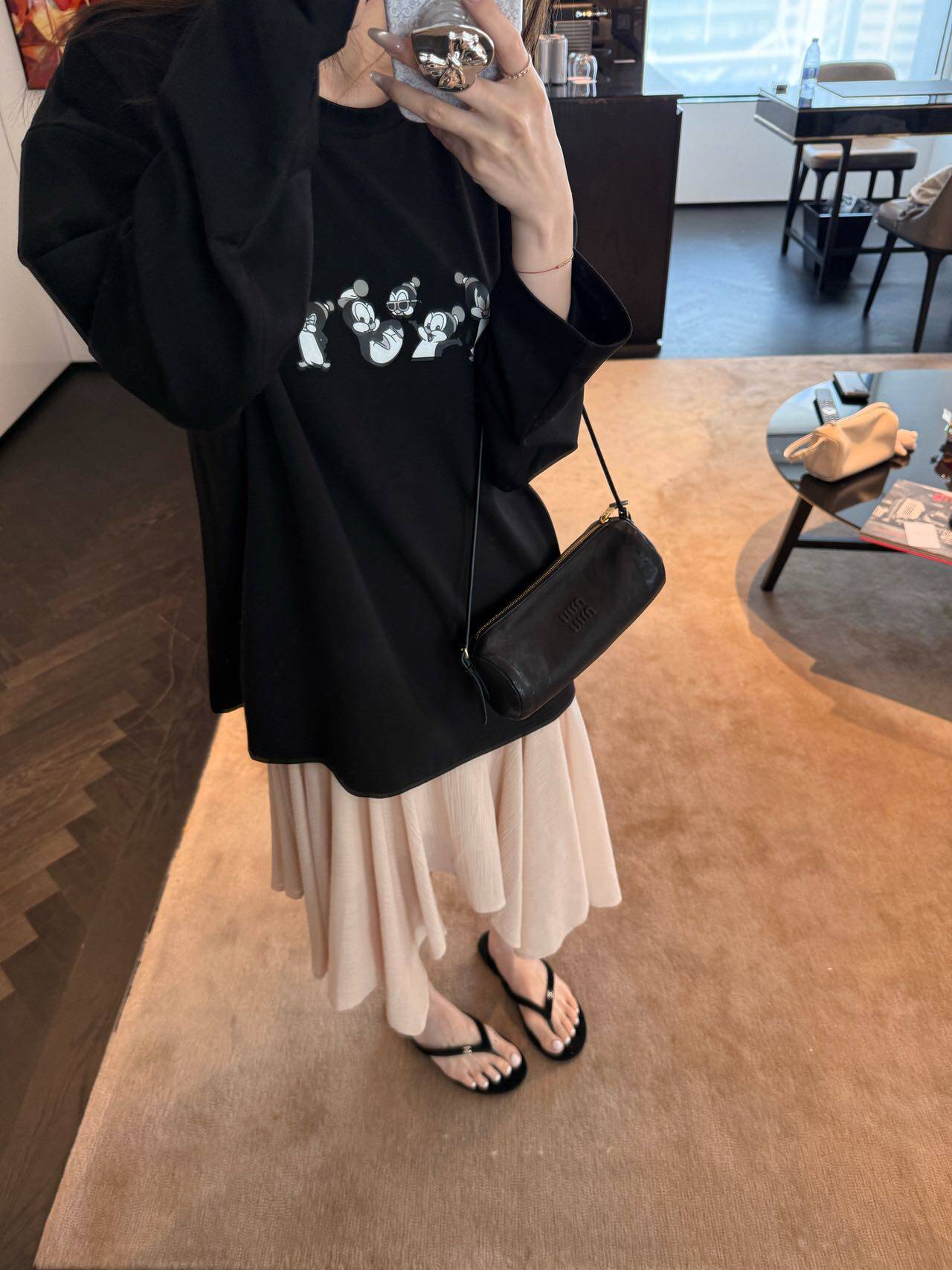 oker章壳儿оригинал～ Асимметричная юбка корейский стиль универсальная стройнящая элегантная новинка 26 A745