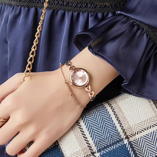 聚利时女士手表小众手链精致时尚 气质日韩女表1175 章若楠同款