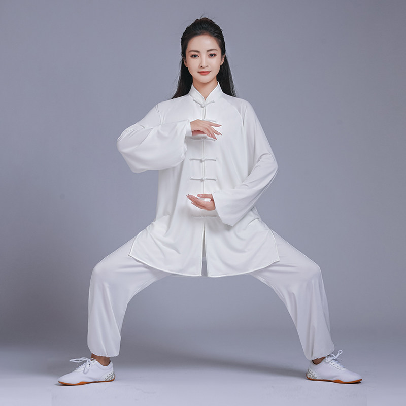 柏龄牛奶丝速干太极服2026款
