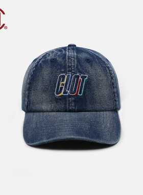 【CLOT】蓝色鸭舌帽 CLOT2026春夏系列STAY WILD MOON CHILD