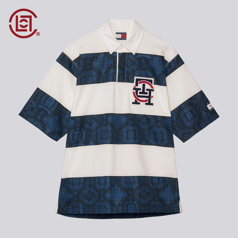 【CLOT 】TH x CLOT联名系列 白色POLO衫 陈冠希主理
