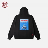 CLOT 黑色连帽卫衣 花臂老王LAOWANG1102 Universal