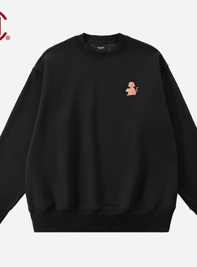 【CLOTTEE by CLOT】元宝猴印刷圆领卫衣 绒里 轻量感 瑞系列