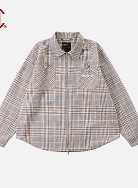 【CLOTTEE by CLOT】格纹夹克 盘扣 中式 榫卯系列 陈冠希主理