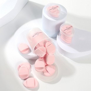 2/5/8/16个盒装手指粉扑拇指小号气垫粉扑美妆蛋干湿两用