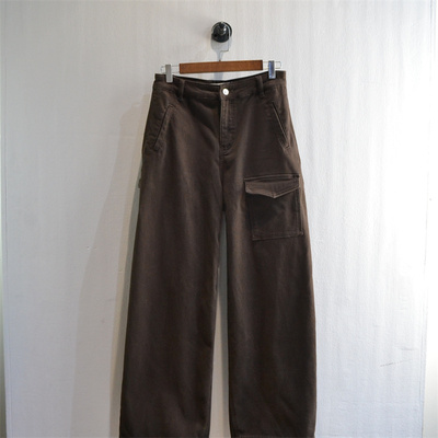 金诚家2025冬款咖啡色工装裤