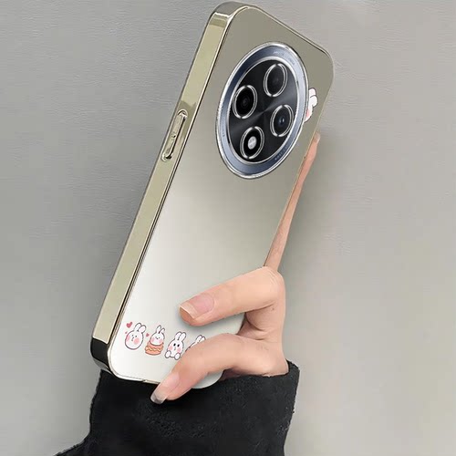 适用oppoa3pro手机壳a2/a1/a58新款a93s软opopa96晕染小白兔A575G电镀a11x全包a32防摔a72高级感a35女a91a83