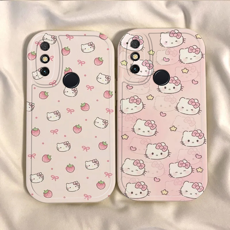 适用华为畅享20E手机壳MLD一AL10保护套MLDAL00草莓KT猫新款硅胶软壳畅想2OE享畅亨E20专用外壳全包防摔男女