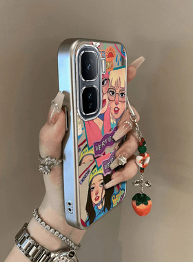 适用iqooneo10/9pro手机壳新款vivoiqooneo8潮酷女生ipooneo6se全包防摔iq00neo7/5软硅胶neo3电镀高级感