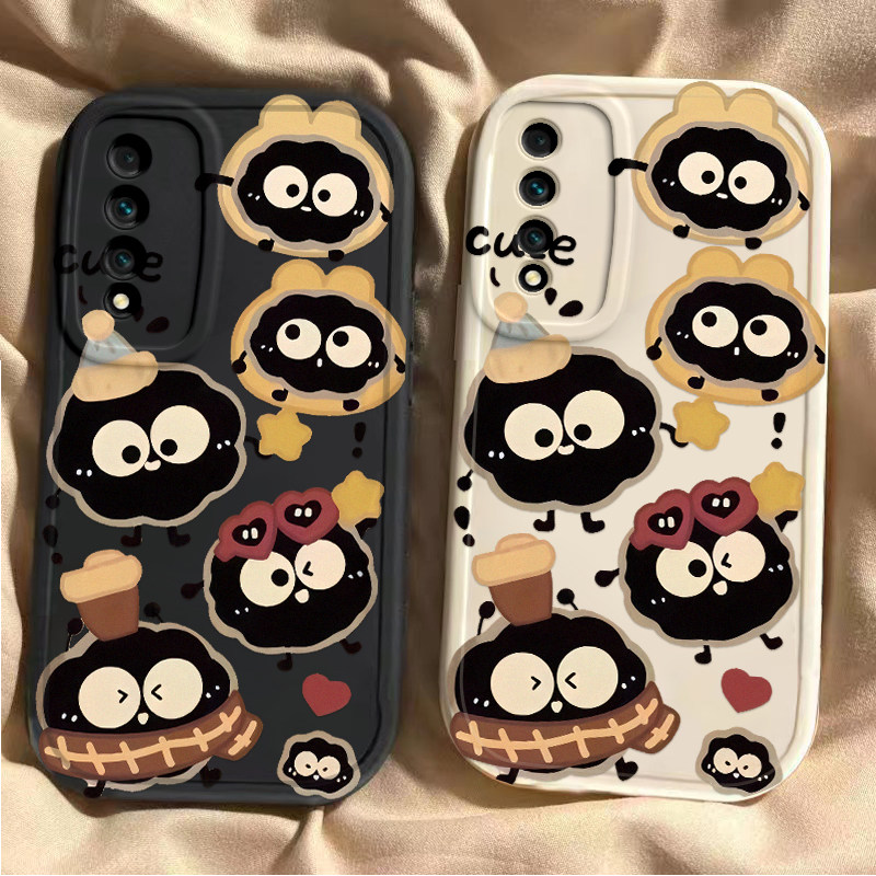 适用NzoneS7Pro手机壳鼎桥M40/P50新款雷鸟FF1软硅胶华为智选NZNOE50pro全包防摔s7por+5g男女N8pro带帽煤球