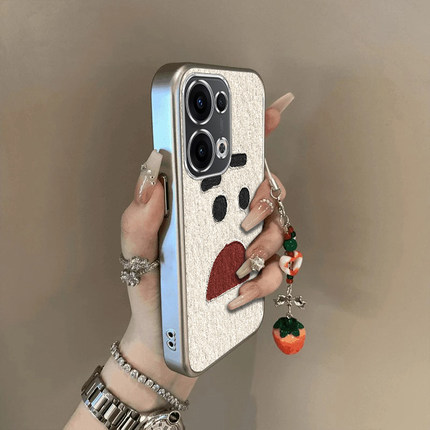 适用oppoReno13手机壳Pro新款reno12/11/10镜头全包reon7/6/5防摔9/8por+硅胶套rone4se好无辜表情外壳2Z