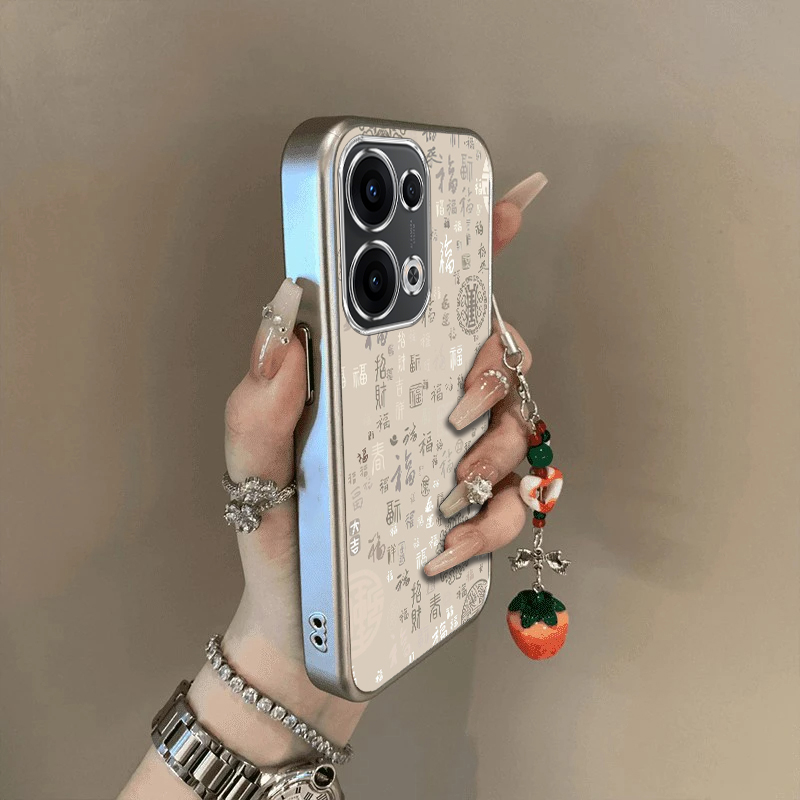 适用oppoReno13手机壳Pro新款reno12/11/10镜头全包reon7/6/5防摔9/8por+硅胶套rone4se国风百福外壳2Z