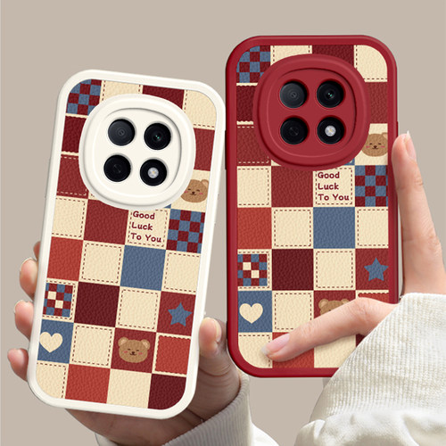 适用OPPOA5Pro手机壳OPPO A5Pr0保护套OPA新款5G外壳OPPA硅胶0PP0镜头全包防摔Por高级感05G男女格子小熊