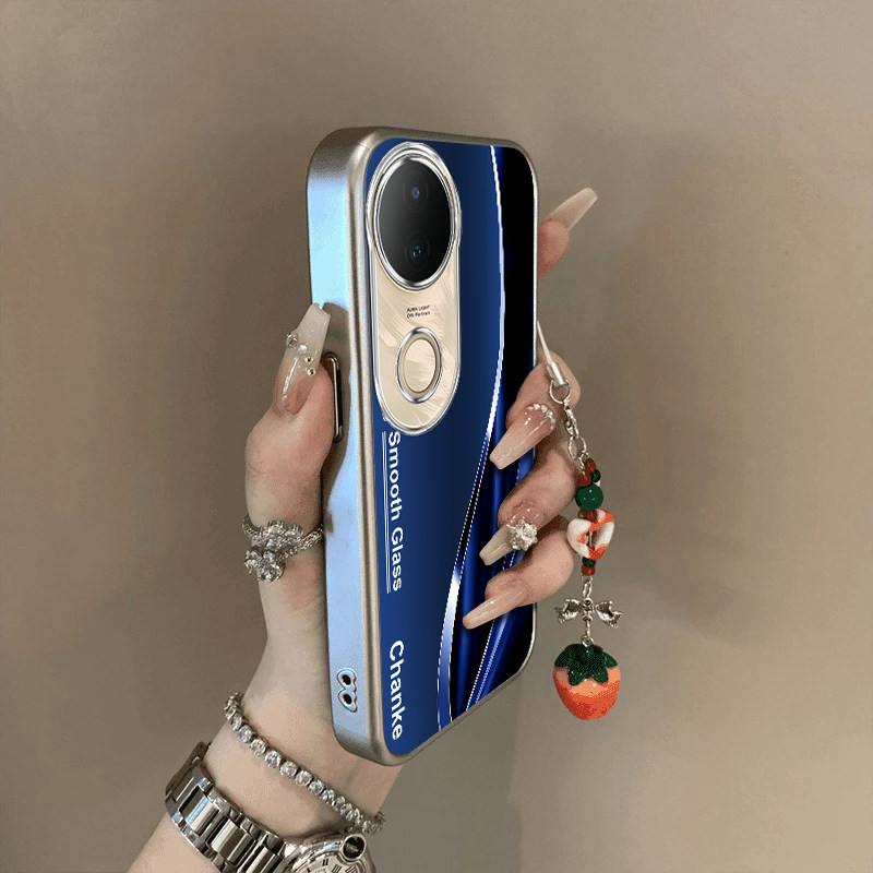 适用vivos20手机壳s19/s18/s17新款s16pro防摔vovos15e硅胶s12全包s10/s9e高级蓝vivis7t电镀s6s5高级