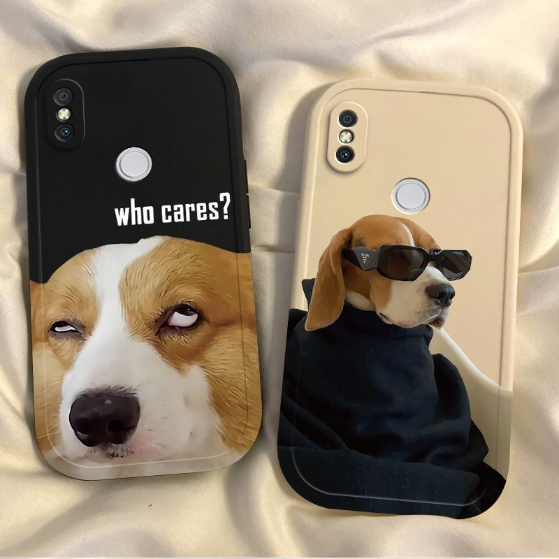 适用红米S2手机壳RedmiS2保护M1803E6E套M1803E6T小米Redmi新款2S外壳卡通硅胶全包防摔超薄磨砂送钢化膜男女