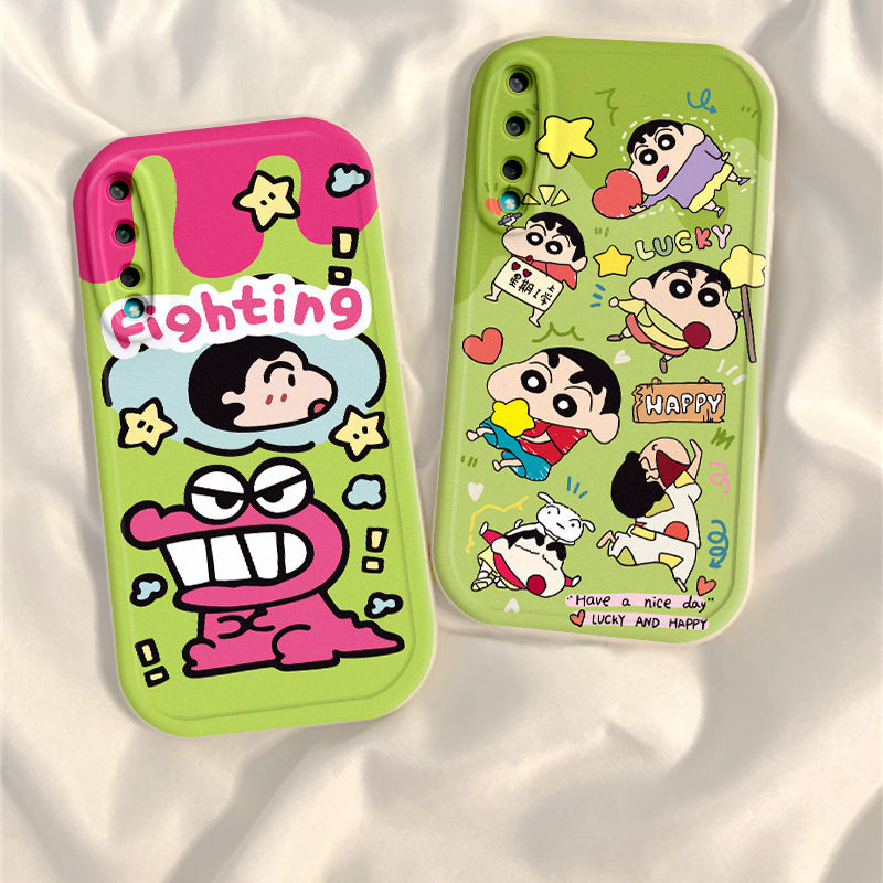 适用荣耀play3手机壳7T新款华为HonorPlay5/6Tpro可爱小新paly5t全包防摔硅胶套plat8t/4tpro女8X9男8C情侣潮