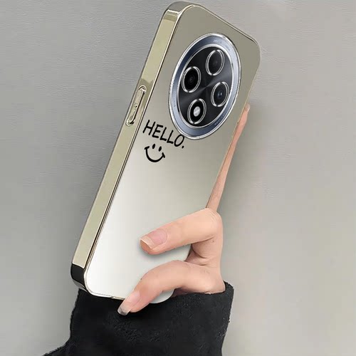 适用oppoa3pro手机壳a2/a1/a58新款a93s软opopa96嗨喽笑脸A575G电镀a11x全包a32防摔a72高级感a35女a91a83