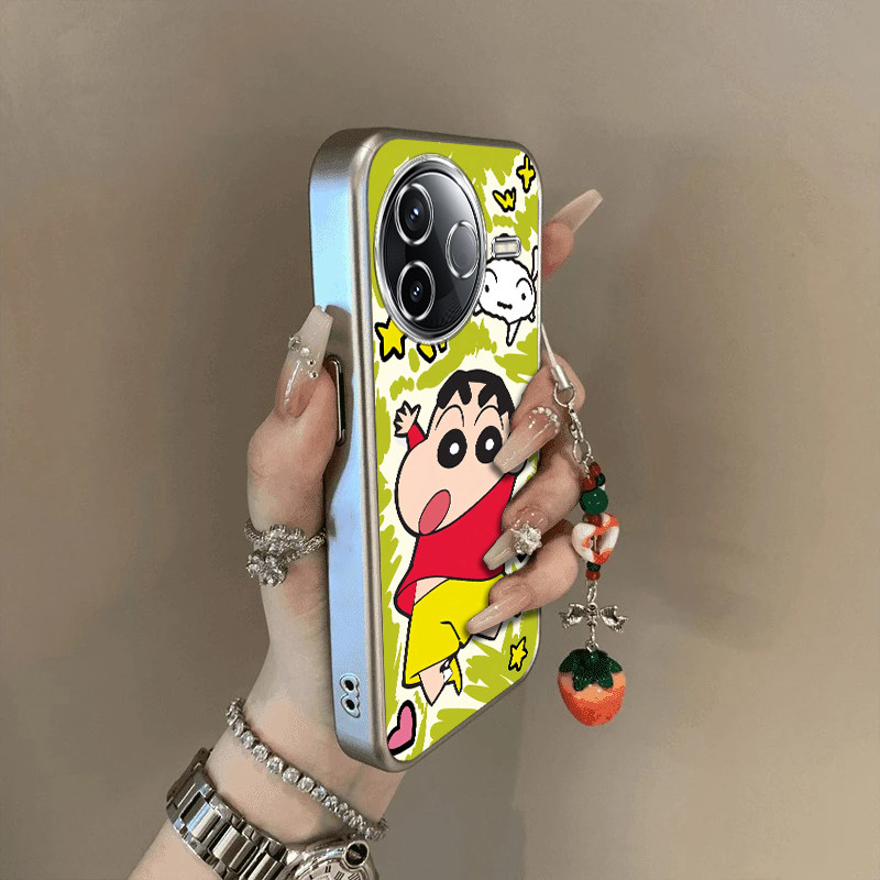 适用红米K80手机壳K70新款RedmiK60至尊版跳跃小新小米k50pro软硅胶外壳k60e全包防摔k40s电镀k30k20pr