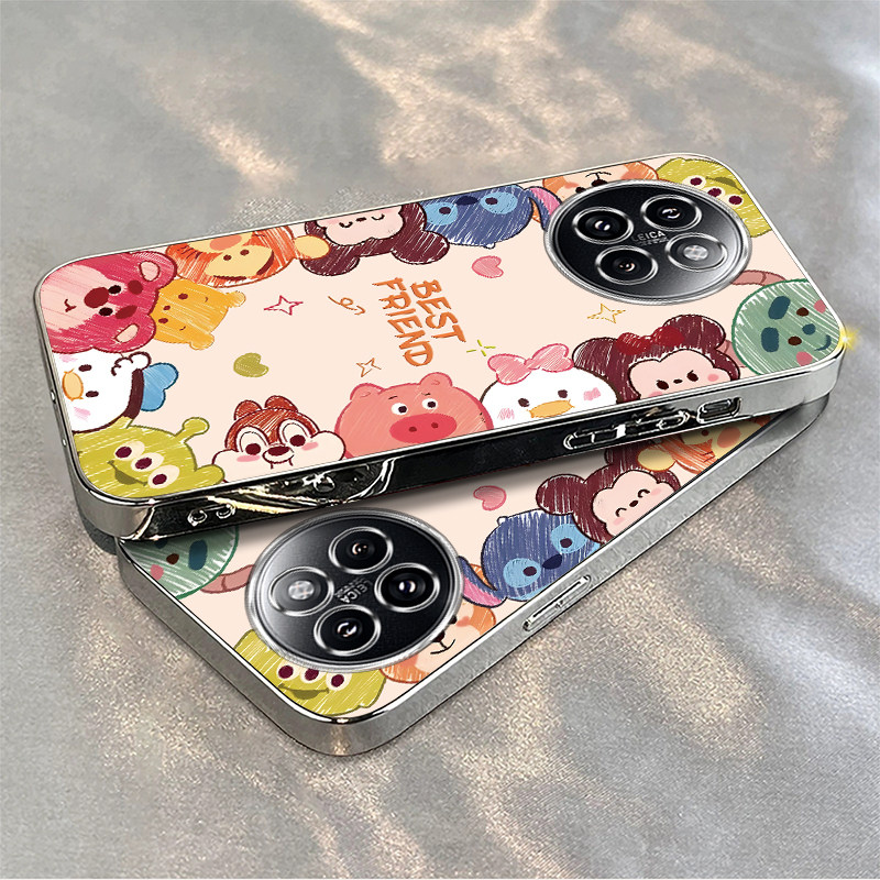 适用小米civi4pro手机壳新款CIVI3软红米10Xpro5G全包防摔Redmi9A10a电镀硅胶套cviv1s蜡笔好朋友2男女高