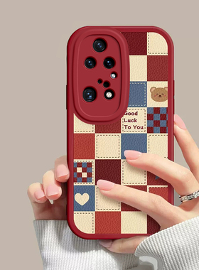 适用华为P50pro手机壳P50por新款红色硅胶JAD一AL50套全包防摔五十男女p5opro软JADAL外壳plus潮网红荣耀pr0