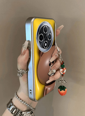 适用oppoa3pro手机壳a2/a1/a58新款a93s软opopa96膨胀棕熊A575G电镀a11x全包a32防摔a72高级感a35a91a