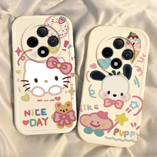 适用oppoa3pro手机壳a2/a1/a58新款a93s软opopa96硅胶套A575G凯蒂猫帕恰狗a11x全包a32防摔a72男a35女a91a83