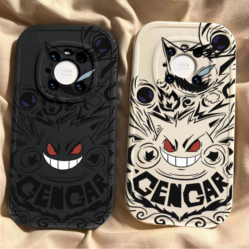 适用华为mate40pro手机壳新款mete40全包防摔mate40e曲屏外壳Pro软硅胶m40男女mt40系列保护套por的卡通耿鬼