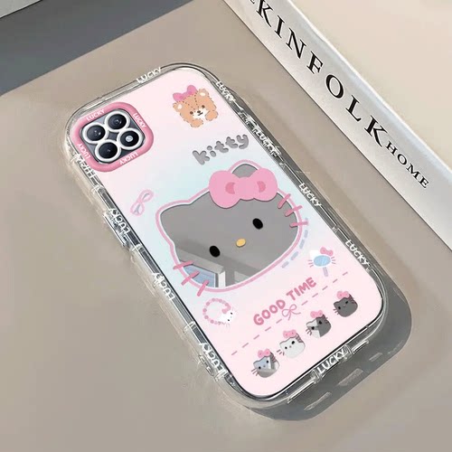 适用oppoReno4se手机壳reno4es硅胶oppo全包opρo防摔新款opopreno女por套0pp0潮oppreno可爱KT猫opren钢化膜