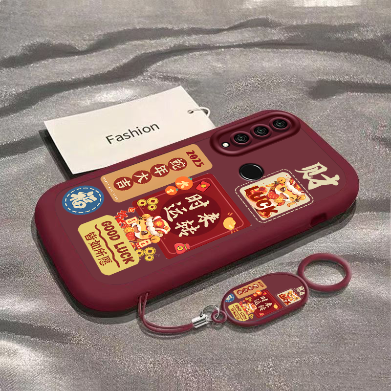 适用华为Nova4E手机壳MAR一ALOO保护蛇年大吉福财Nove套AL00MARAL新款novo硅胶note全包nava防摔男女送钢化膜