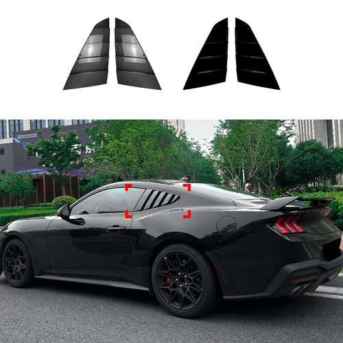 福特野马mustang百叶窗后车窗