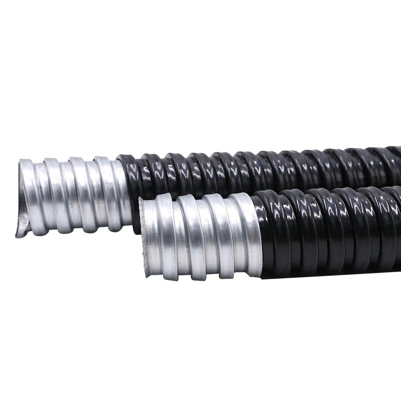 新款国标包塑金属软管穿线管蛇皮管塑料波纹管电线电缆平包阻包邮