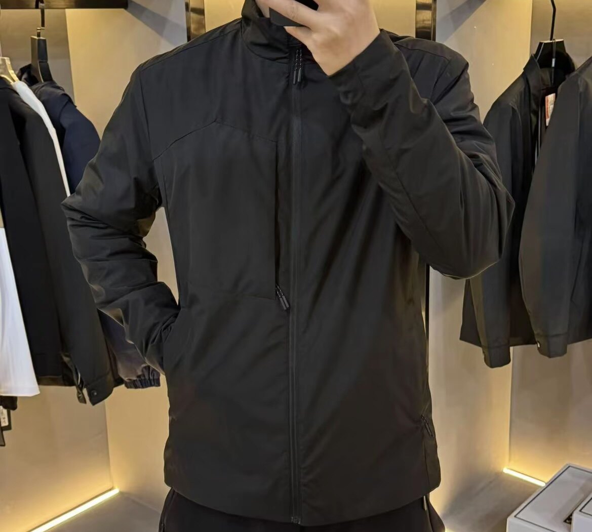 25215去标户外鸟男士休闲百搭立领商务休闲棉服外套