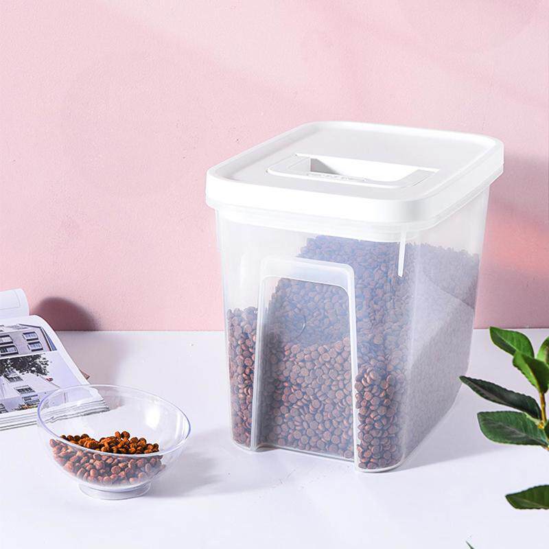 宠物狗储粮桶出口品质10KG5KG带量杯狗粮桶密封猫咪零食主粮分开