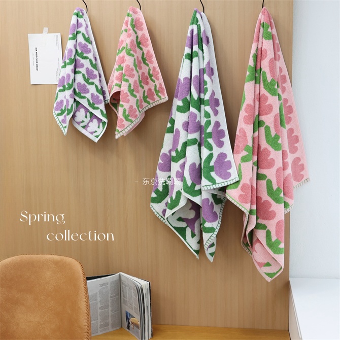 A类~甄选长绒棉家用毛巾/浴巾