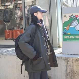 重磅复古猎装棉服！舒适全棉格纹衬里，冬日保暖雪丽棉休闲外套