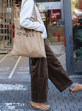 冬日的慵懒~四面弹力灯芯条绒裤！调性感九分裤 莫代尔棉弹休闲裤