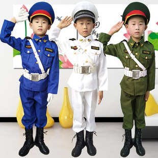 幼儿园小海军舞蹈表演服装儿童水兵演出服男女童船员服合唱服套装