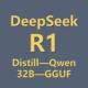 gguf格式 最火大模型——DeepSeek 模型文件 Qwen 32b Distill