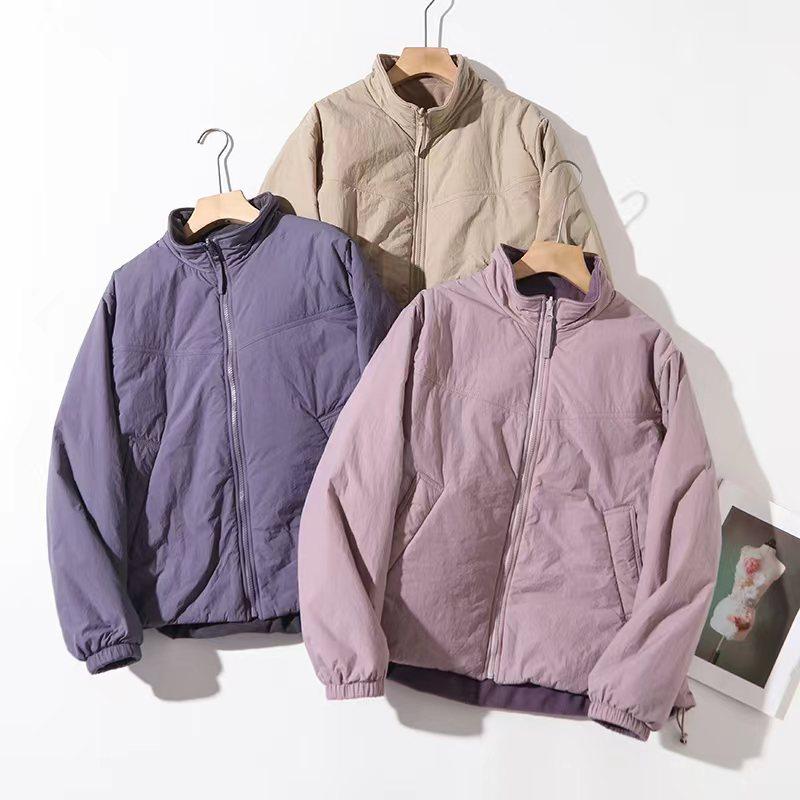 年轻人驼绒棉袄冬新款驼绒2面穿棉衣立领防风保暖宽松棉服厚外套,户外/登山/野营/旅行用品,保暖棉衣,淘宝优惠券,粉丝福利购,淘宝优惠卷