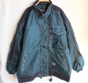 大码 户外防风立领工装 冲锋衣 夹棉薄款 夹克外套 秋冬季 外贸男士