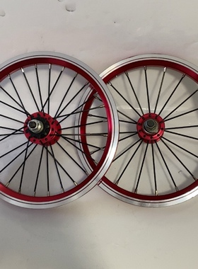 14寸前74后85开档加厚车圈加密加粗13 G辐条前2后4培林9T硬轴轮组