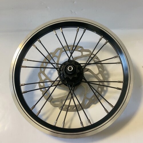 适合大行风行412升级的14寸85开档加厚铝合金碟刹4培林9T后轮组